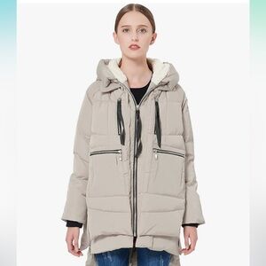 Orolay Women’s Coat. XXS, Beige, Brand New and has never been worn.